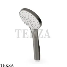 Zucchetti Ручной душ трехрежимный круглый из ABS 3 режима, D11 см Z94731.C51, brushed metal black