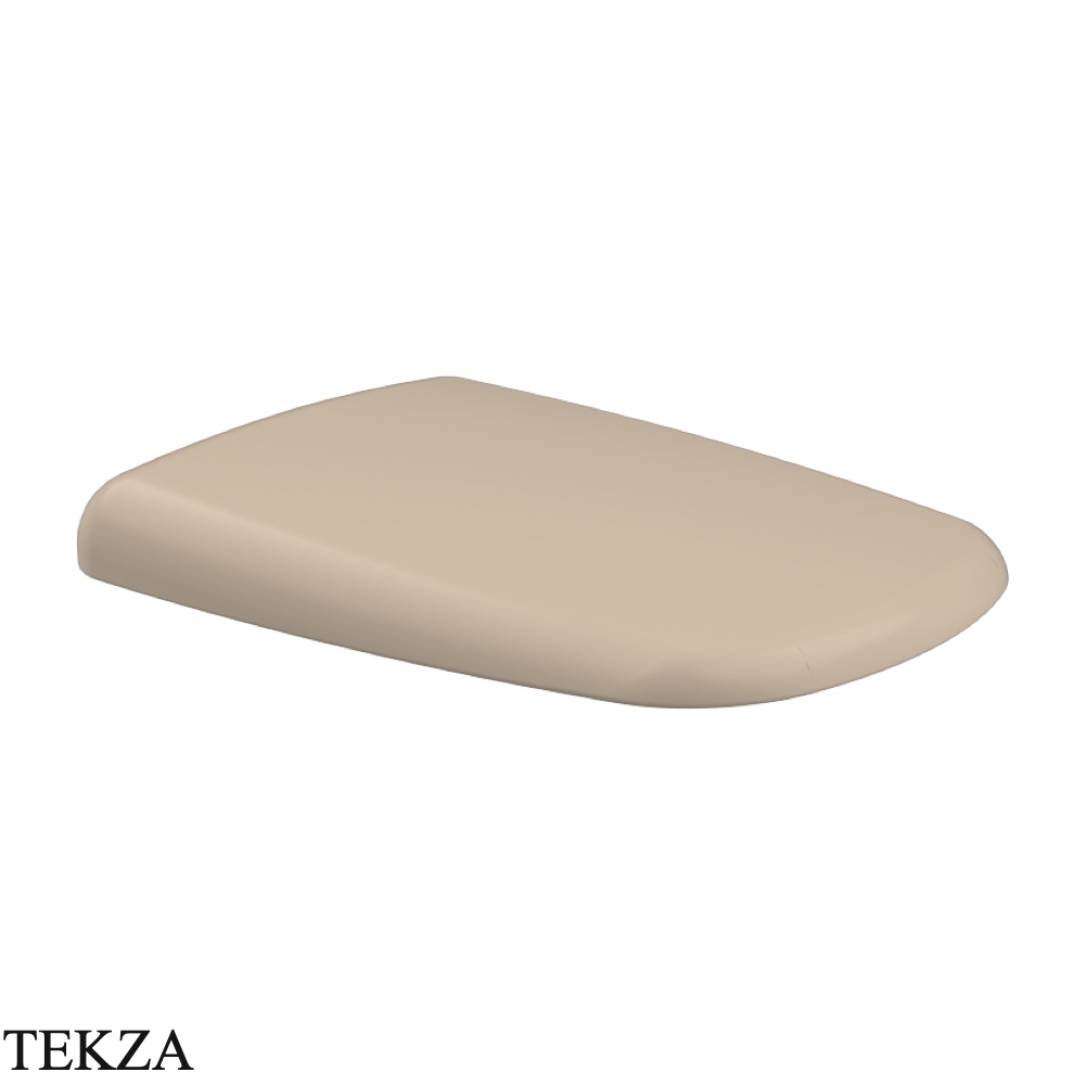 Flaminia MONO сиденье с крышкой и микролифтом 35×45,5×6,3 см, бежевый Argilla матовый