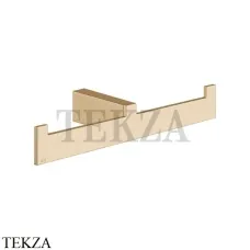 Gessi Rettangolo Полотенцедержатель двойной 20915-735, Warm Bronze PVD