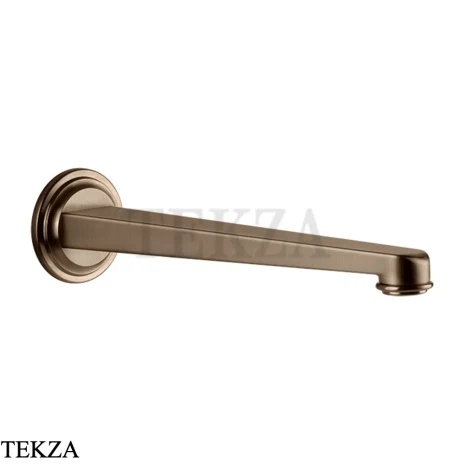 Gessi VENTI20 Излив настенный для раковины 24,3 см 65101-761, Coffee Bronze Br. PVD