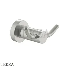 FIMA Carlo Frattini ROTOLA Крючок для полотенца двойной F6004/2SN, Brushed nickel