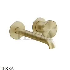 Gessi Origini ACCENT Смеситель для раковины, внешняя часть 66088-727, Brushed Brass