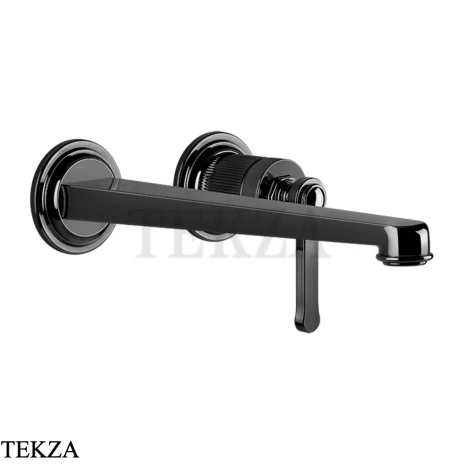 Gessi VENTI20 Смеситель для раковины длинный, внешняя часть 65088-706, Black Metal PVD