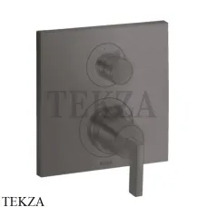 Axor Citterio Термостат для душа на 2 потока, рычаг, внешняя часть 39720340, Brushed Black Chrome