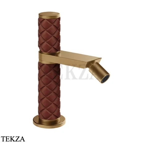 Gessi Pelle Tresse Смеситель для биде, без гарнитура, 78268-431, Red Cherry/ Bronze Br. PVD
