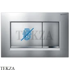 Geberit Sigma30 Клавиша смыва защита от отпечатков пластик 115.883.JQ.1, хром матовый