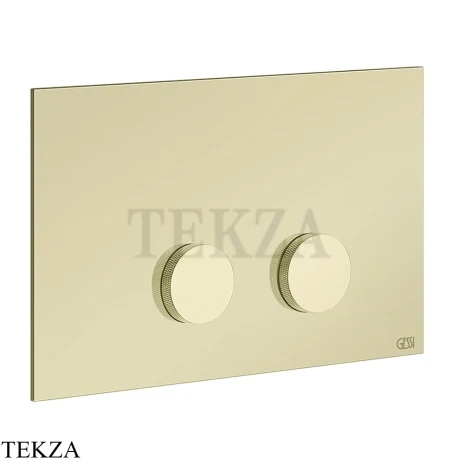 Gessi ANELLO Клавиша смыва для инсталляции SANIT, Villeroy&Boch 54631-710, Brass PVD