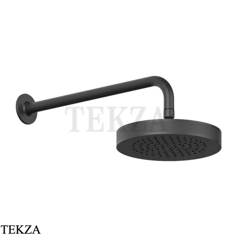 Gessi INCISO SHOWER Верхняя душевая лейка с кронштейном 58185-299, Black XL