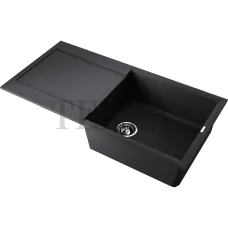 Omoikiri Sakaime 100 Кухонная мойка Tetogranit прямоугольная с крылом 4993884 черный