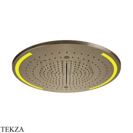 Gessi COLOUR Накладная душевая панель 500, 4 функции 57980-761, Coffee Bronze Br. PVD