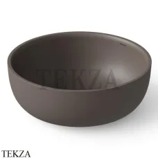 Dea Design Round Ванна отдельностоящая 135x135 см Solid Surface DD8612 1350 6, Grey Brown №6