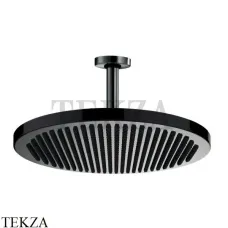 Bossini  APICE Верхний душ с потолочным кронштейном 200 мм H31430D.073, черный матовый