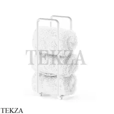 Decor Walther BASIC DW 223 Держатель для гостевых полотенец 0859150, белый матовый