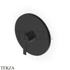 Zucchetti Gill Смеситель для душа, 1 поток, внешняя часть ZGL090.N1, черный goffrato