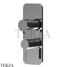 FIMA Carlo Frattini SNAP Смеситель для душа 2-3 потока, внешняя часть F3119X6CN, Black chrome FIMA Carlo Frattini SNAP Смеситель для душа 2-3 потока, внешняя часть F3119X6CN, Black chrome