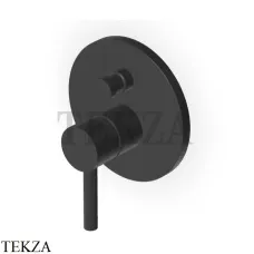 Zucchetti Pan Смеситель для душа, внешняя часть ZP6127.N6, матовый черный Zucchetti Pan Смеситель для душа, внешняя часть ZP6127.N6, матовый черный
