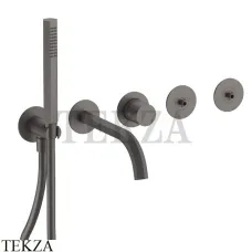 Fantini Venezia Смеситель для ванны с изливом (ручка отдельно), 29P5N019SB, Matt Gun Metal
