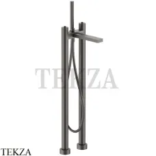 Fantini Venezia Смеситель для ванны напольный (ручки отдельно) FIT, 29P5N580SB, Matt Gun Metal