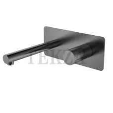 Boheme Stick Смеситель для раковины из стены, комплект Stick 125-GM.2 Gun Metal TOUCH
