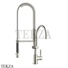 Dornbracht TARA Смеситель для кухни Profi функцией душа 33880888-08, платина глянец