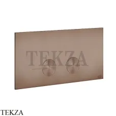 Gessi Клавиша смыва для инсталляции Viega PREVISTA 54621-708, Copper Brushed