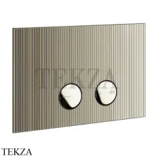 Gessi RIGATO Клавиша смыва для инсталляции Geberit Sigma 8 и Sigma 12, 54671-720, Nickel PVD
