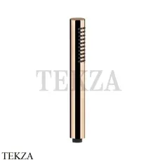 Gessi Shower Душевая лейка 1-х позиционная стержневая 14371-030, Copper глянец PVD