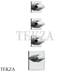 Bossini  APICE Термостат для душа на 4,5,6 потоков, внешняя часть Z035205.030, хром глянец