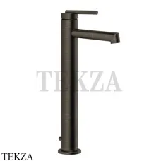 Gessi INGRANAGGIO Смеситель для раковины высокий, с донным клапаном 63503-187, Aged Bronze