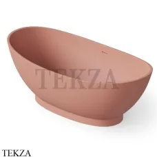 Dea Design Elegant Ванна отдельностоящая овальная 155x78 Solid Surface DD8620 1550 13, Lotus №13