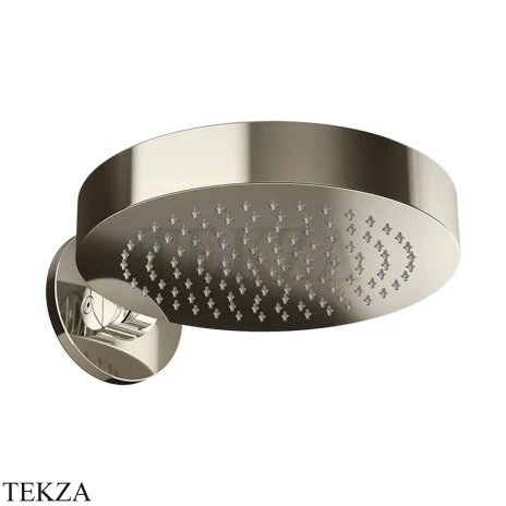 Gessi Origini NEUTRAL Верхний душ настенный, поворотный 66150-720, Nickel PVD