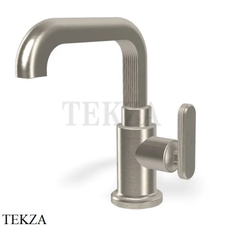 FIMA Carlo Frattini Park Line Смеситель для раковины, с донным клапаном F1321SN, Brushed nickel