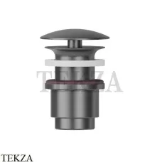 Newform Донный клапан для раковины 25-45 со свободным сливом 227.59.064, PVD Brushed gun metal