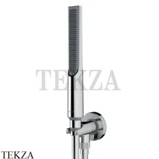 Bossini APICE Ручной душ SLIM с держателем и шлангом, c Easy-Clean CE3004C.030, хром глянец