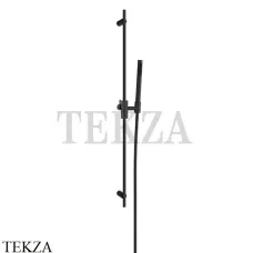 Gessi ANELLO Штанга в комплекте с душевой лейкой 63484-299, Black XL