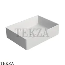 GSI Kube X Раковина накладная 50х37, без перелива 942909, белый матовый
