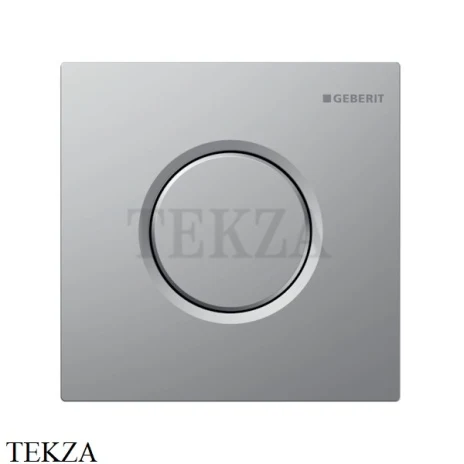 Geberit Sigma01 Клавиша смыва для писсара HyTroniс, ручной пневмопривод 116.011.JQ.5, хром матовый