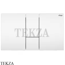 Viega Prevista Visign for Style 24 Панель смыва 773281, пластик альпийский белый