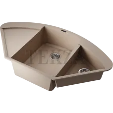 Omoikiri Sakaime 105C Кухонная мойка Tetogranit угловая 4993125 бежевый