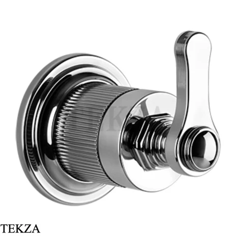 Gessi VENTI20 Вентиль запорный, 1 поток, внешняя часть 65247-031, хром глянец