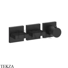 Gessi Rettangolo shower Термостат на 2 потока, внешняя часть 44334-299, Black XL