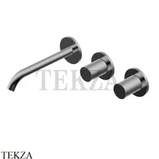 Ritmonio Diametro35 S Смеситель для раковины, внешняя часть PR52AK202 CRB, Black Chrome