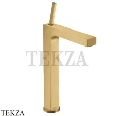 Axor Citterio Смеситель для раковины высокий 280, с донным клапаном 39020250, Brushed Gold