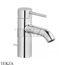 Kludi BOZZ Смеситель для раковины 75, с донным клапаном 382700576, хром глянец