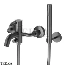 Newform XT Смеситель для ванны с изливом, с гарнитуром, 4240C.59.064, PVD Br. Gun Metal