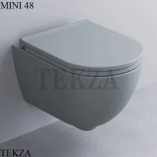 Cielo ENJOY Mini Унитаз подвесной укороченный, без ободка, сиденье с микролифтом EJVSKR BR, Brina