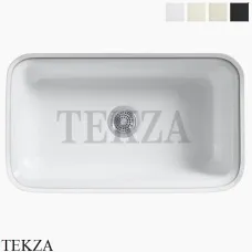 Kohler Bakersfield Мойка для кухни встраиваемая снизу, 5 отверстий, чугун K-5832-5U-0