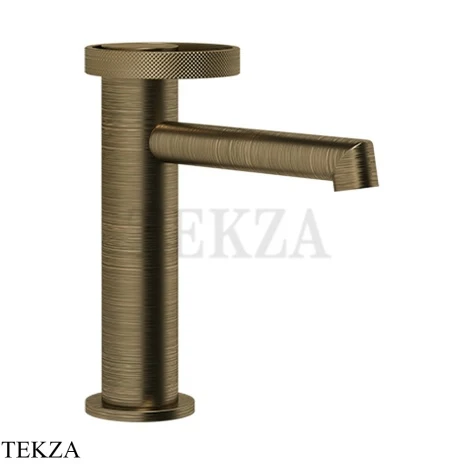 Gessi ANELLO Смеситель для раковины, без донного клапана 63302-713, Antique Brass