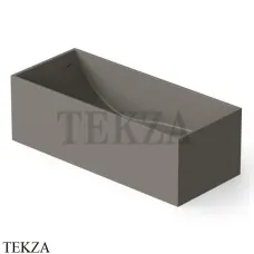 Dea Design Modern Ванна отдельностоящая прямоугольная 180x76 Solid Surface DD8607 1800 3, Grey №3