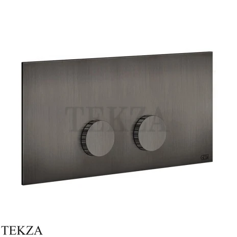 Gessi INGRANAGGIO Клавиша смыва для инсталляции Viega Prevista 54645-707, black хром Brush